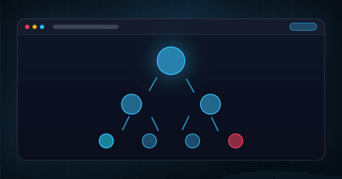 El árbol de decisión de un solver de póker
